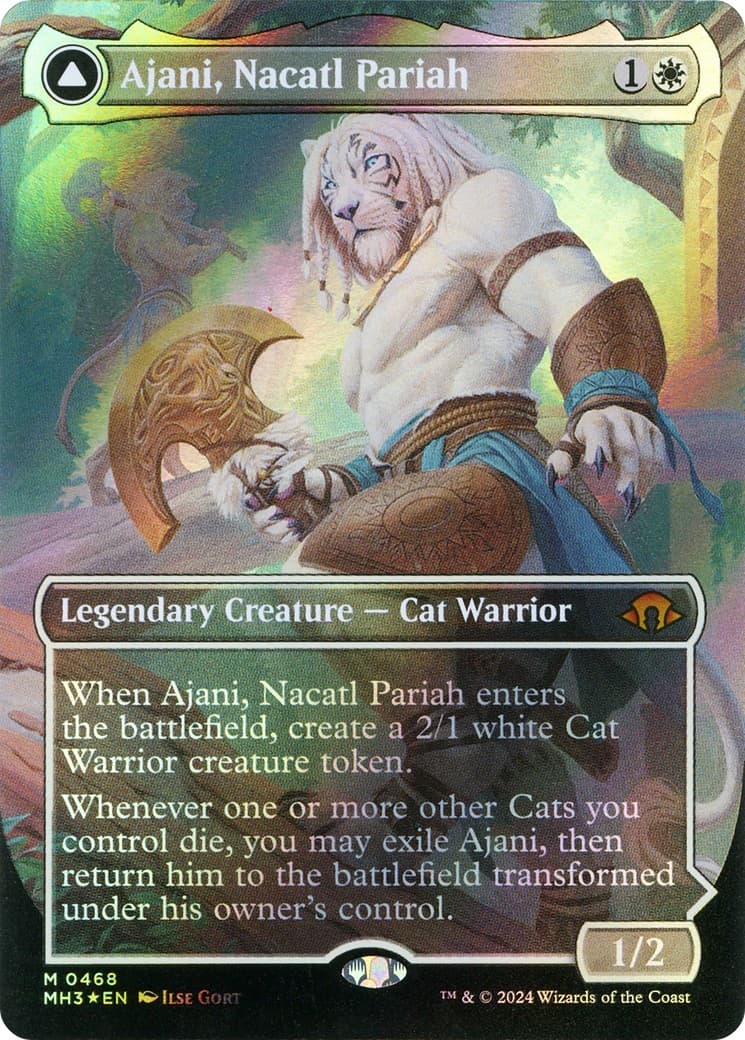 Ajani, Nacatl Pariah // Ajani, Nacatl Avenger - Image 1