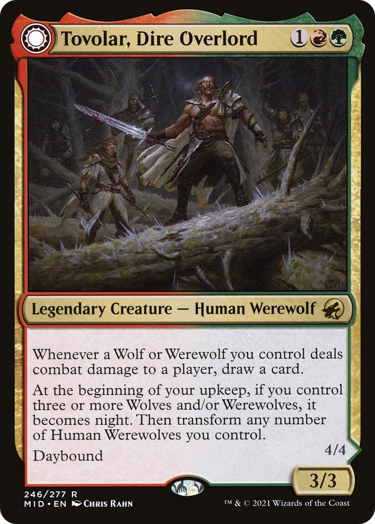 Tovolar, Dire Overlord // Tovolar, the Midnight Scourge - Image 1