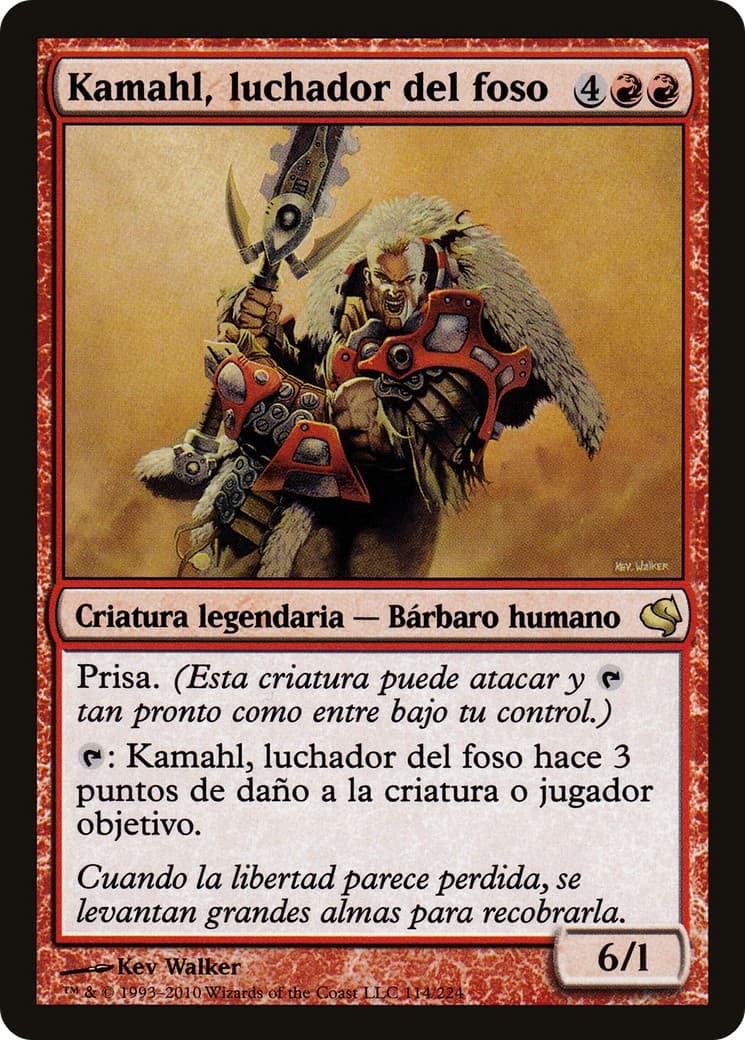 Kamahl, Pit Fighter - Image 1