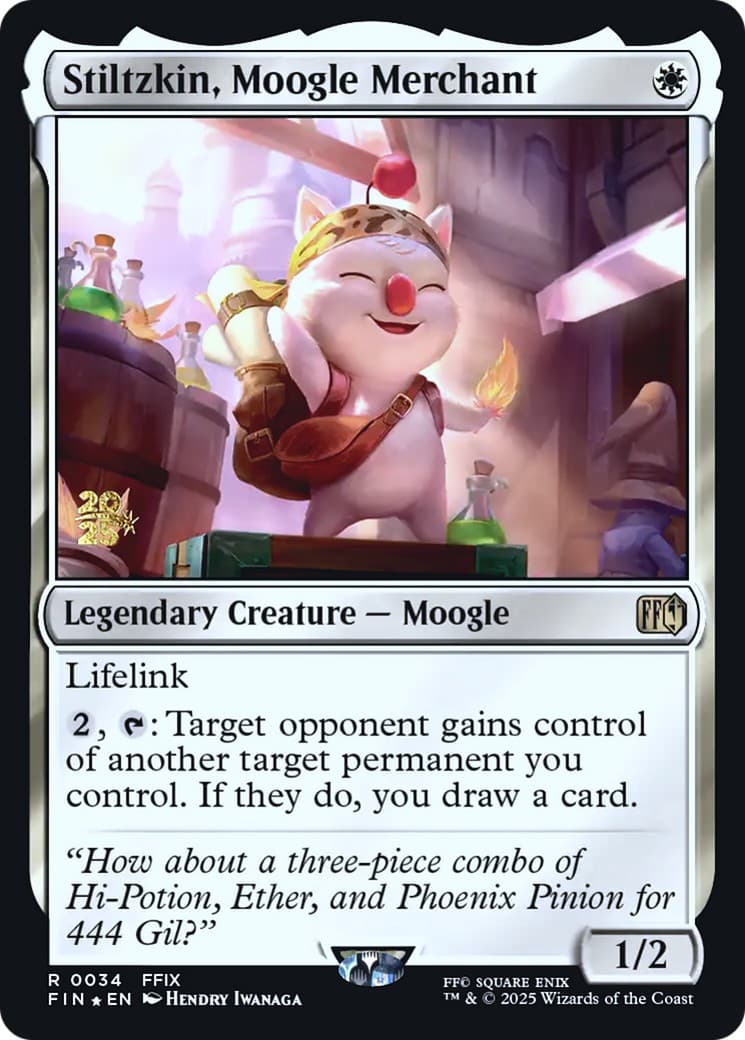 Stiltzkin, Moogle Merchant - Image 1