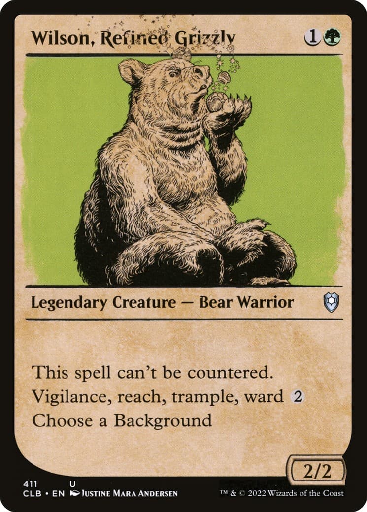 Wilson, Refined Grizzly - Image 1