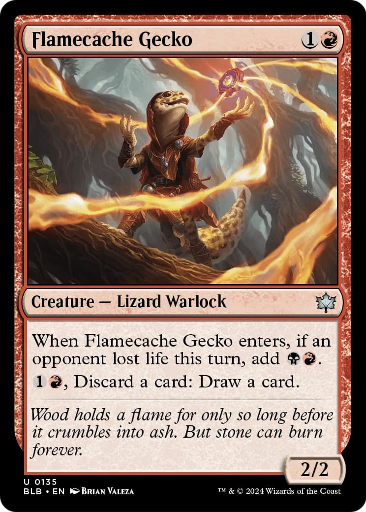 Flamecache Gecko - Image 1