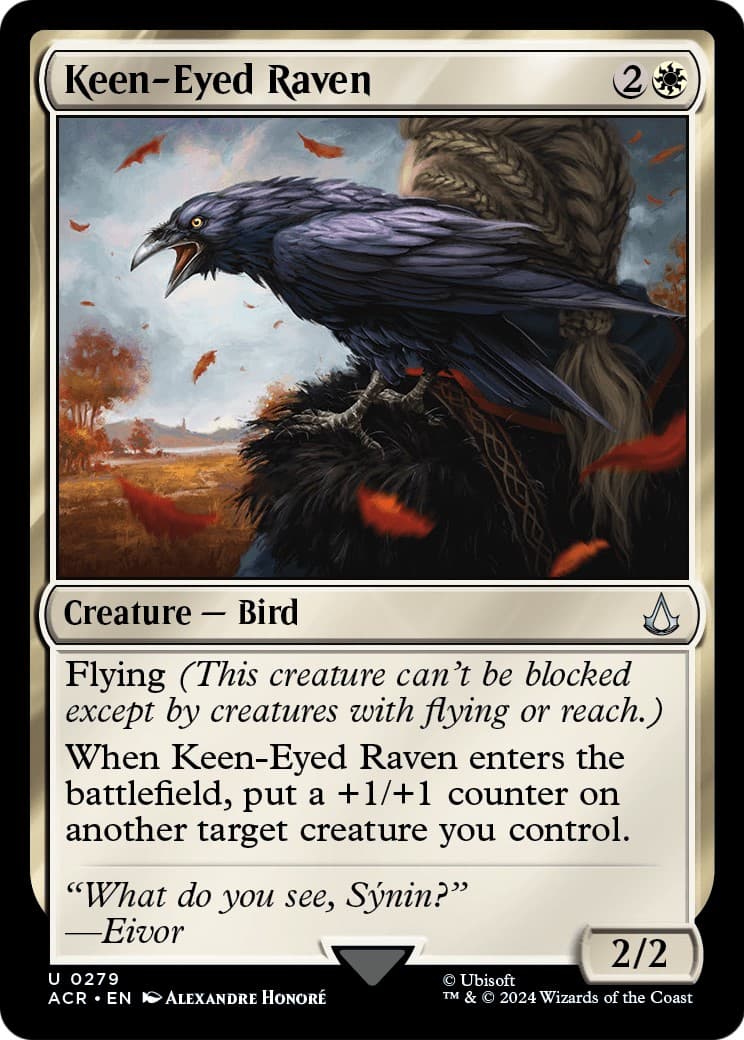 Keen-Eyed Raven - Image 1
