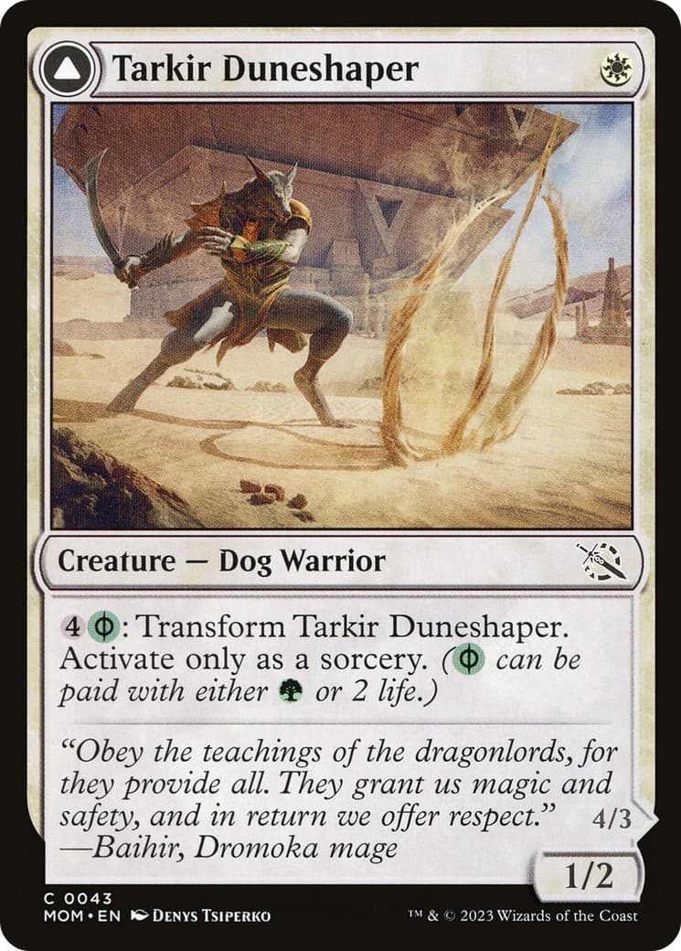 Tarkir Duneshaper // Burnished Dunestomper - Image 1
