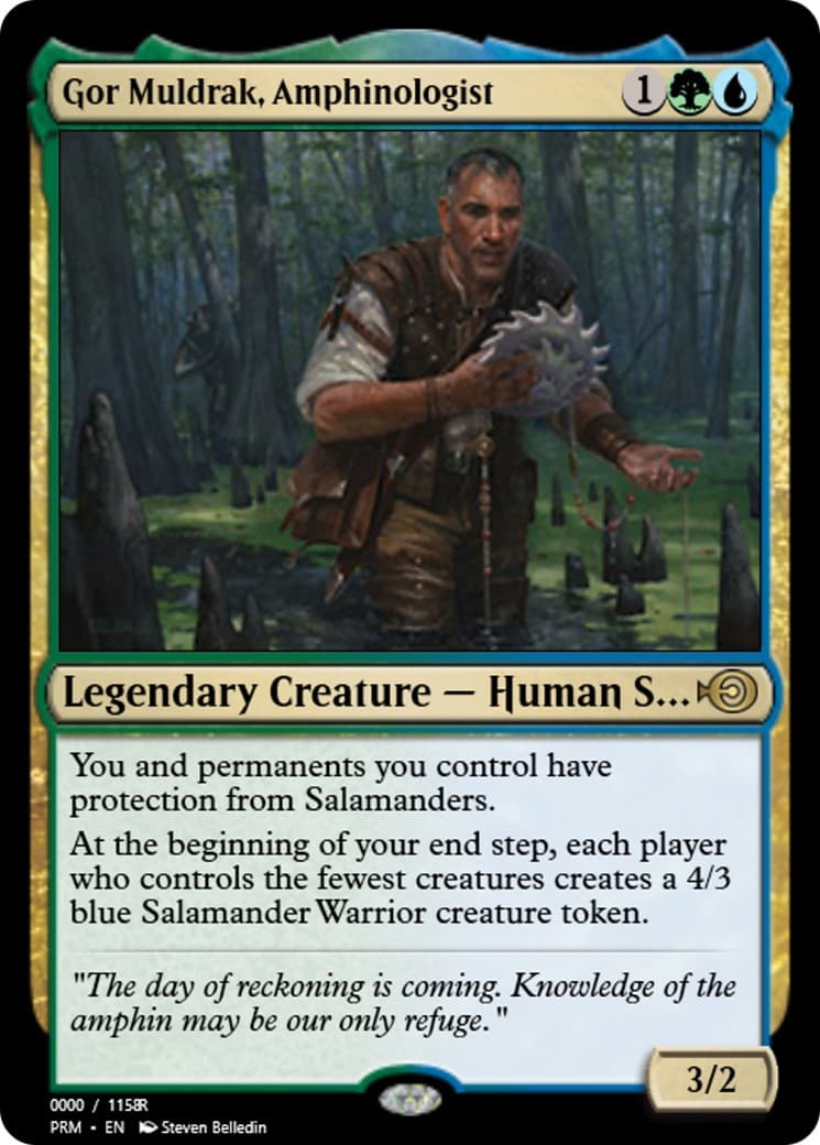 Gor Muldrak, Amphinologist - Image 1