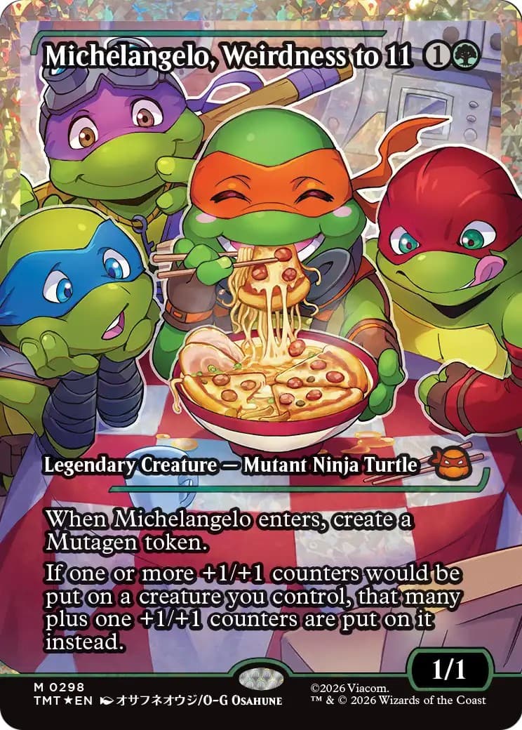 Michelangelo, Weirdness to 11 - Image 1