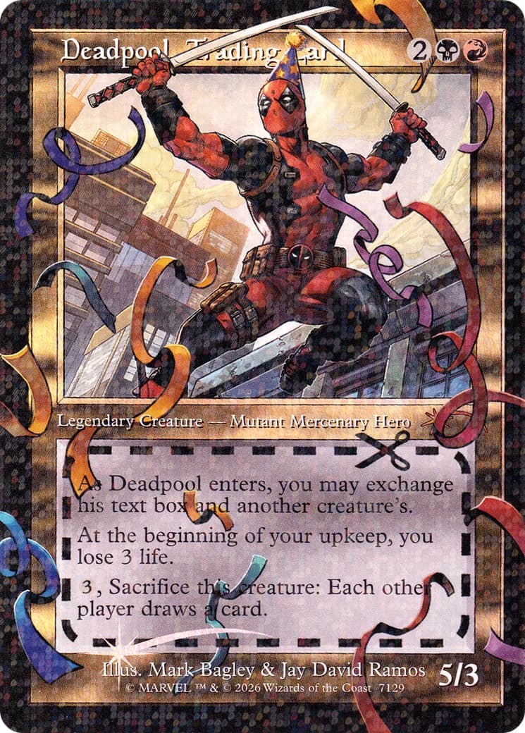 Deadpool, Trading Card - Image 1