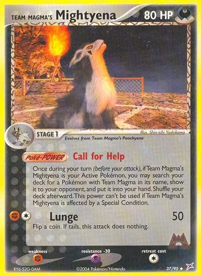 Team Magma's Mightyena - Image 1