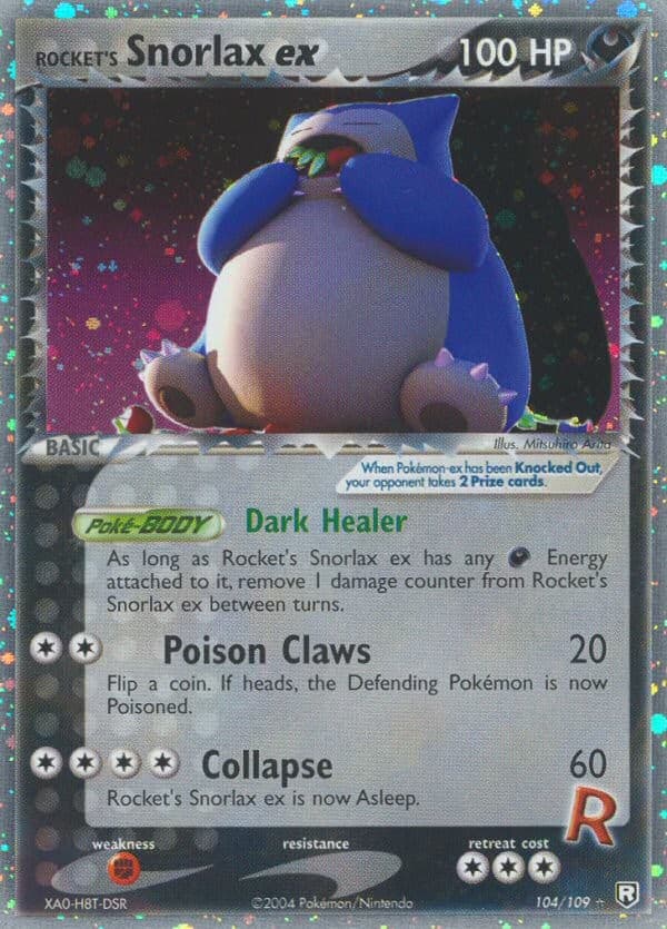 Rocket's Snorlax ex - Image 1