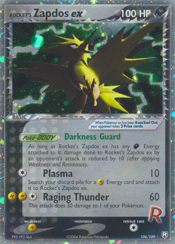 Rocket's Zapdos ex - Image 1