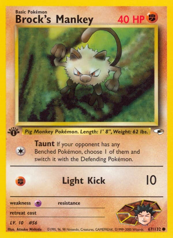Brock's Mankey - Image 1