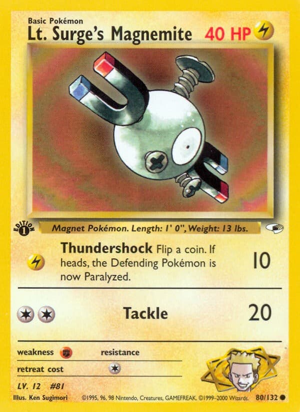 Lt. Surge's Magnemite - Image 1