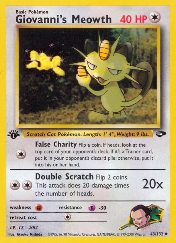 Giovanni's Meowth - Image 1