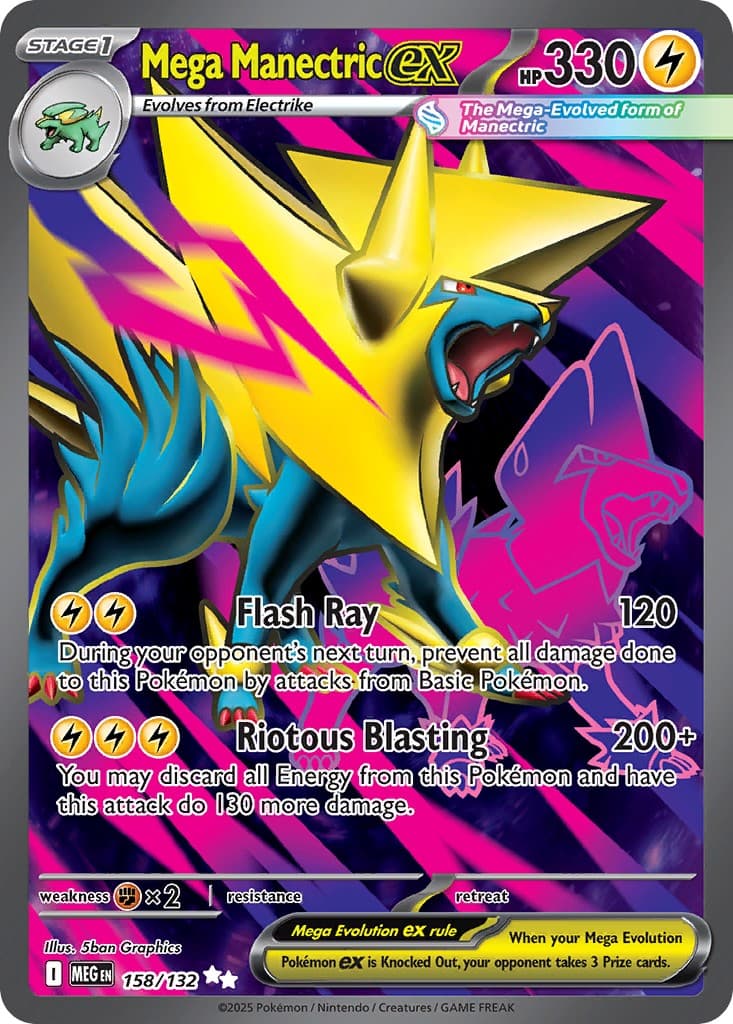 Mega Manectric ex - Image 1
