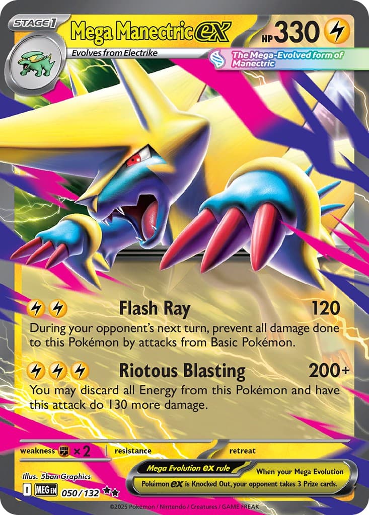 Mega Manectric ex - Image 1