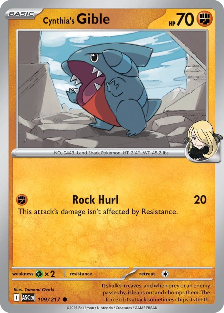 Cynthia's Gible - Image 1