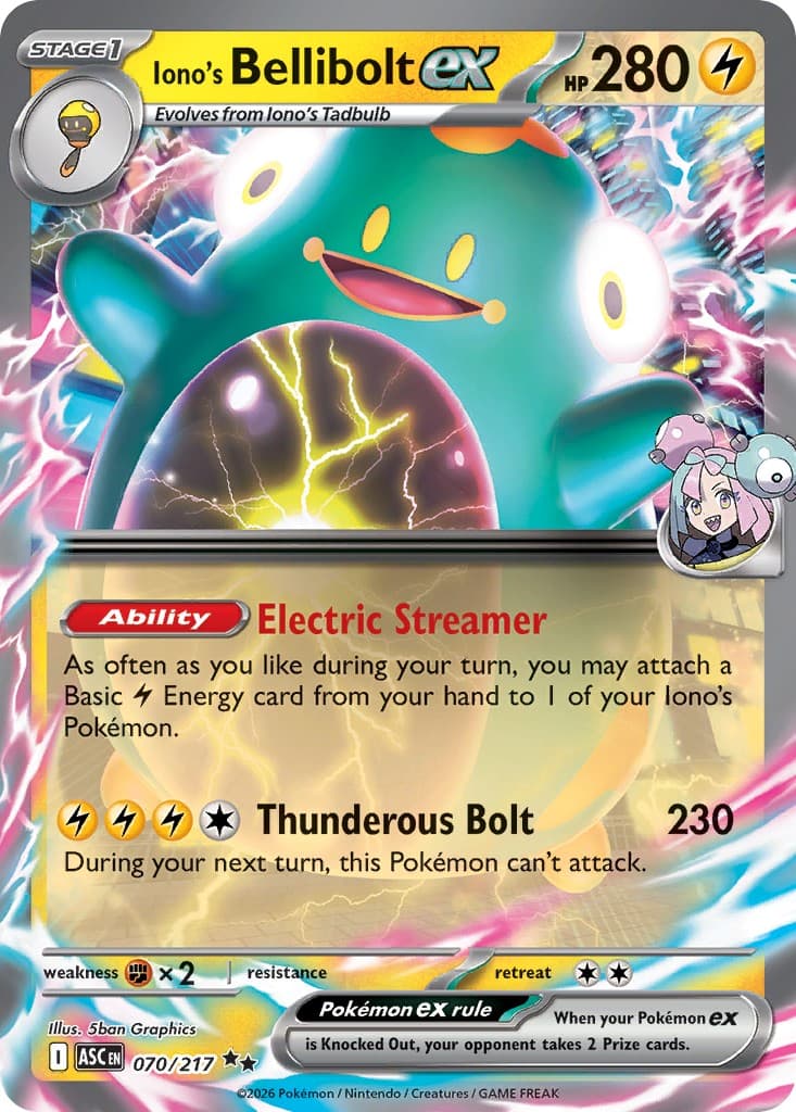 Iono's Bellibolt ex - Image 1