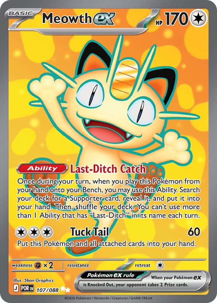 Meowth ex - Image 1