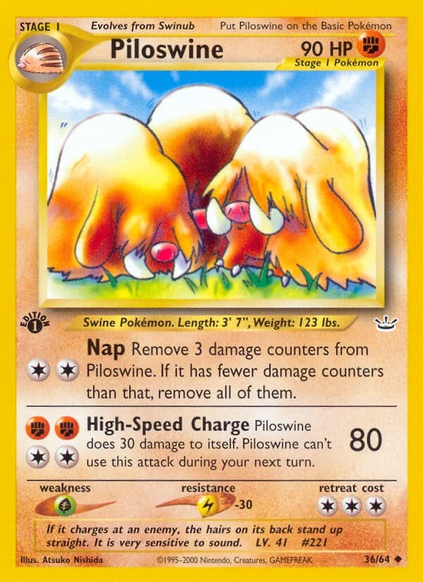 Piloswine - Image 1