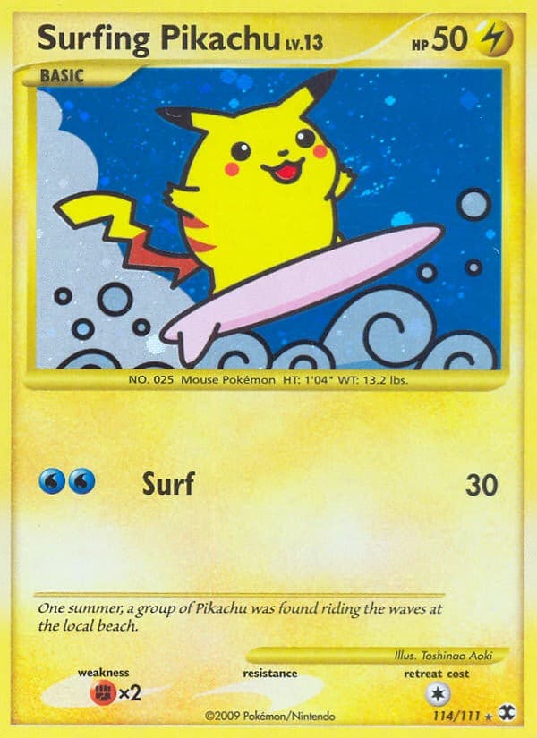 Surfing Pikachu - Image 1