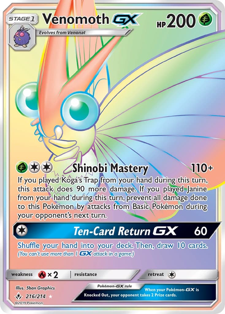 Venomoth-GX - Image 1
