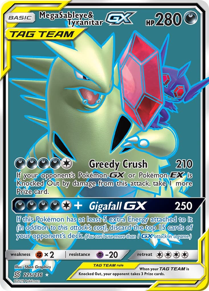 Mega Sableye & Tyranitar-GX - Image 1