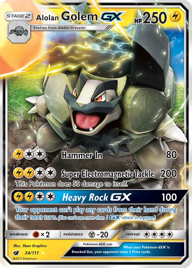 Alolan Golem-GX - Image 1