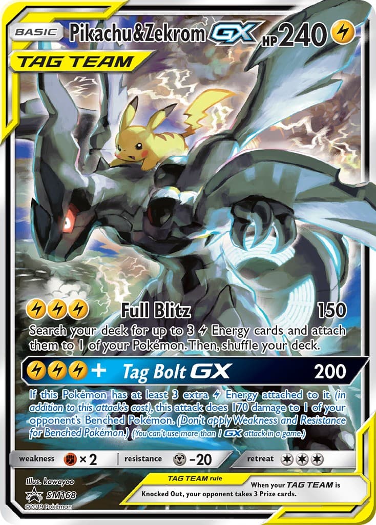 Pikachu & Zekrom-GX - Image 1