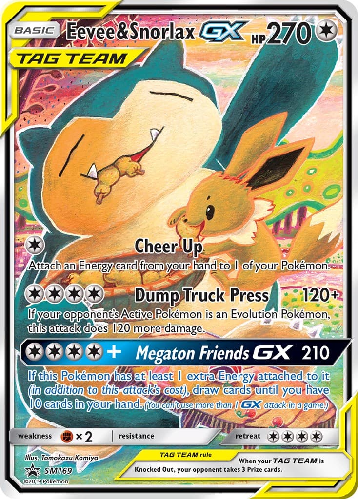 Eevee & Snorlax-GX - Image 1