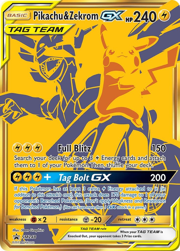 Pikachu & Zekrom-GX - Image 1