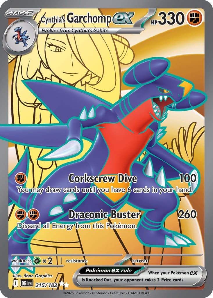 Cynthia's Garchomp ex - Image 1