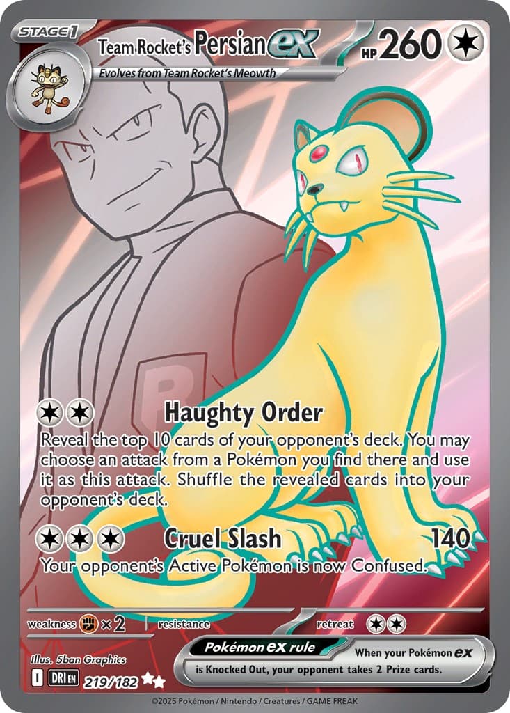 Team Rocket's Persian ex - Image 1