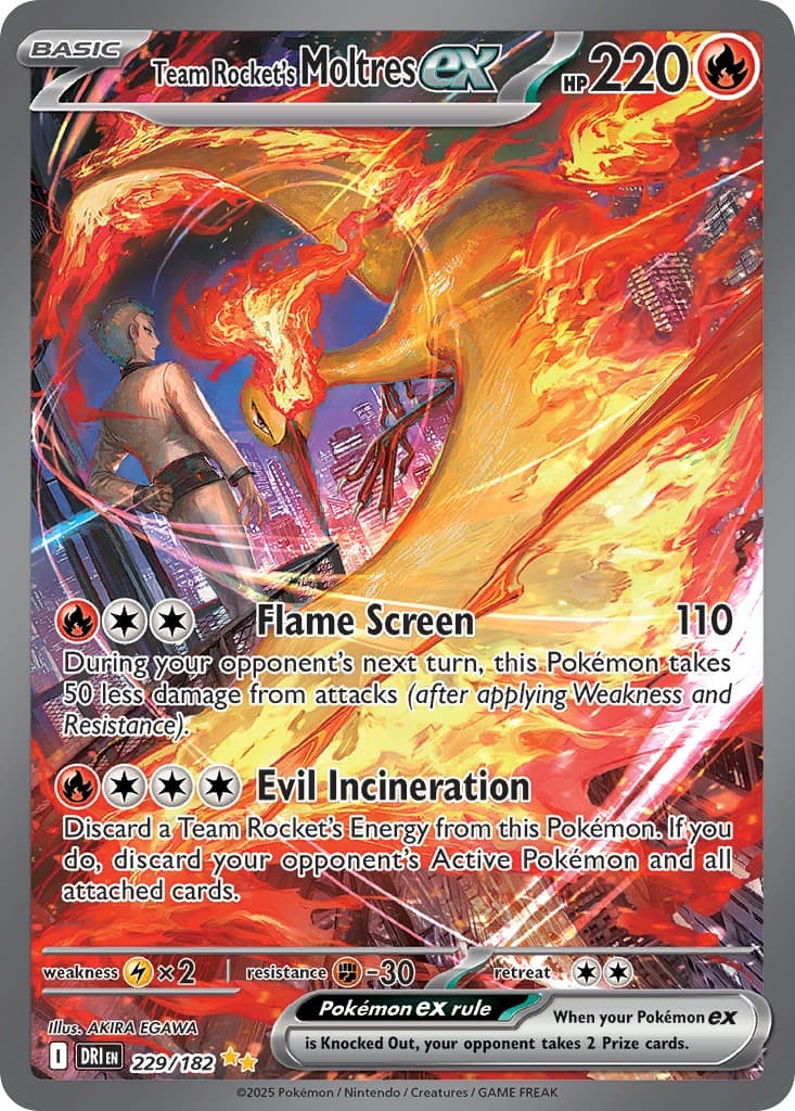 Team Rocket's Moltres ex - Image 1