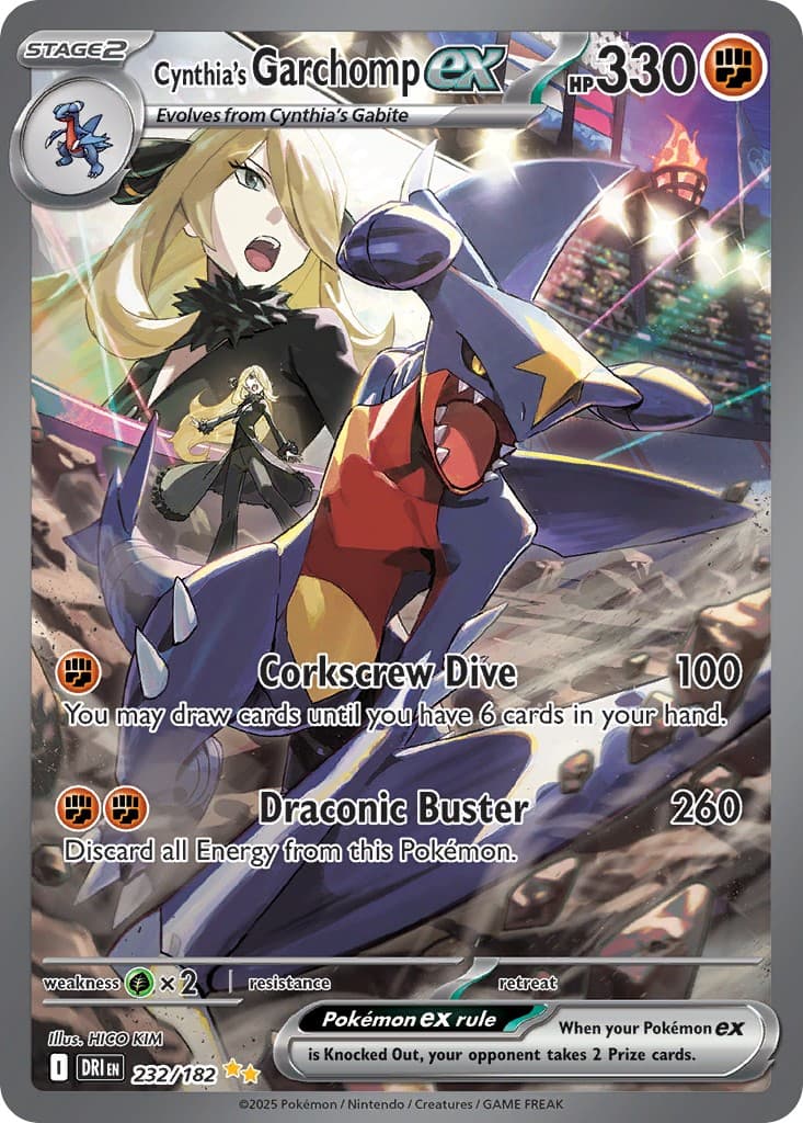 Cynthia's Garchomp ex - Image 1