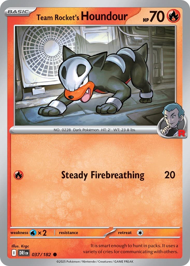 Team Rocket's Houndour - Image 1