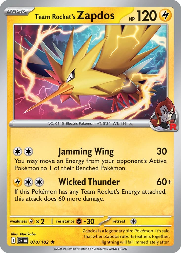 Team Rocket's Zapdos - Image 1