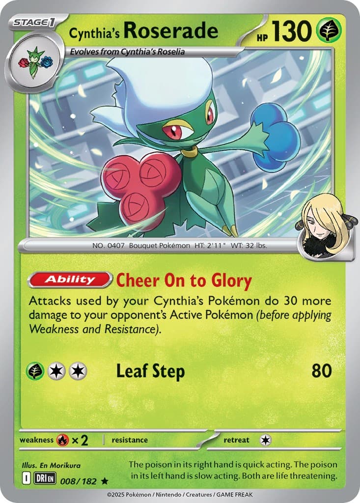 Cynthia's Roserade - Image 1