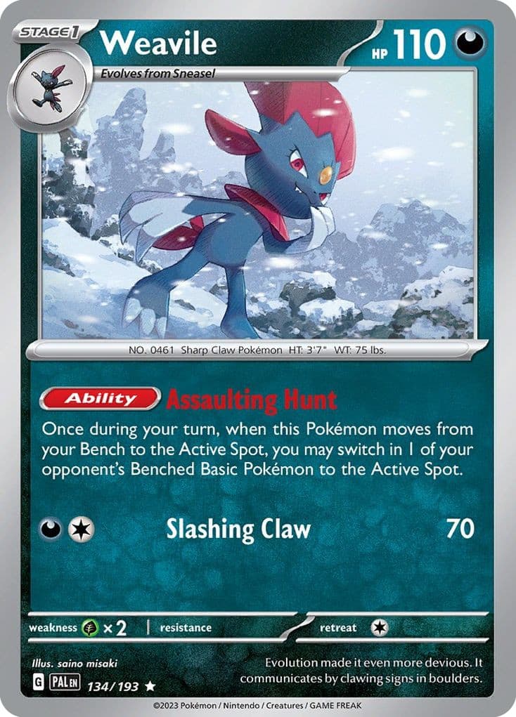 Weavile - Image 1