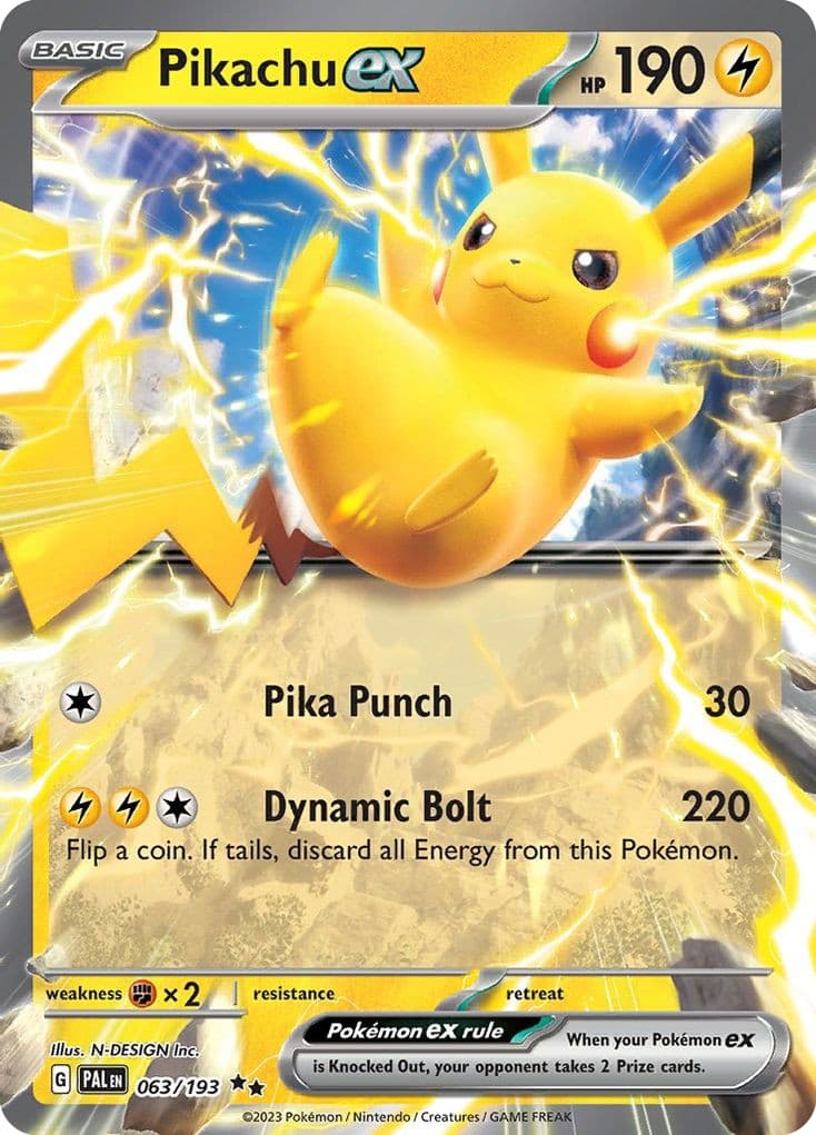 Pikachu ex - Image 1