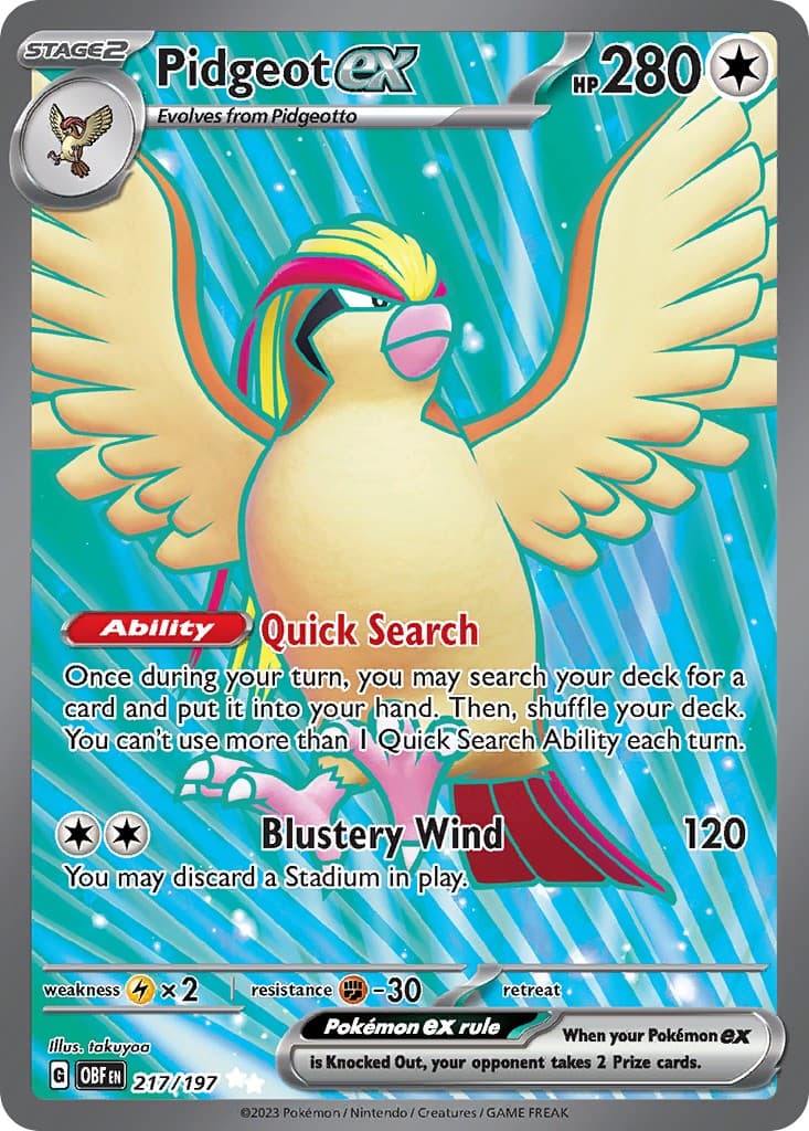 Pidgeot ex - Image 1