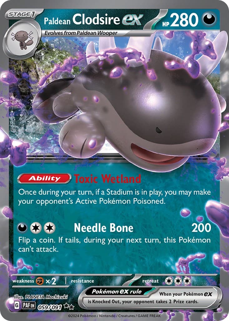 Paldean Clodsire ex - Image 1