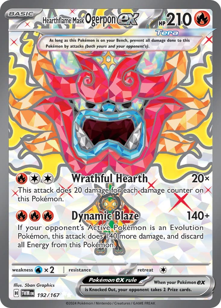 Hearthflame Mask Ogerpon ex - Image 1