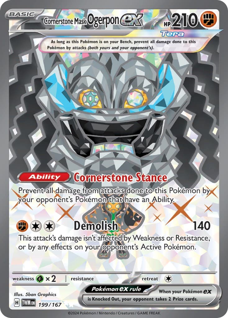 Cornerstone Mask Ogerpon ex - Image 1