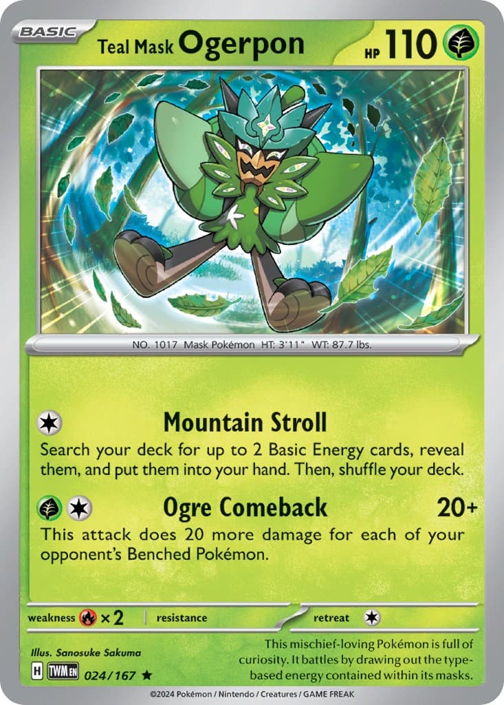Teal Mask Ogerpon - Image 1