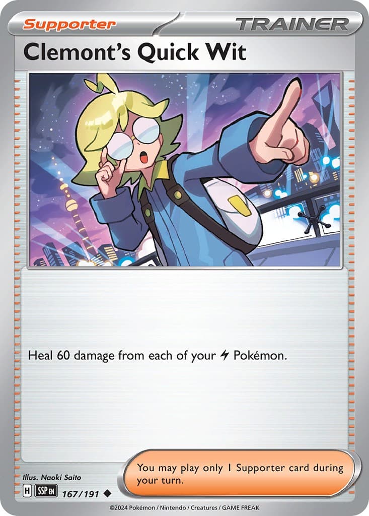 Clemont's Quick Wit - Image 1