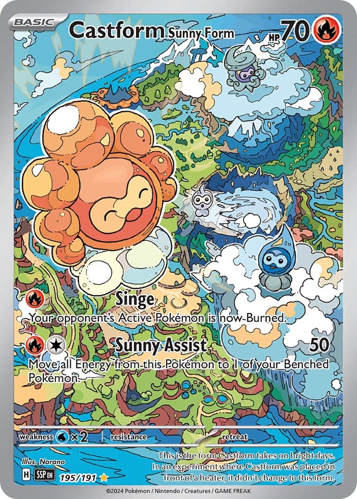 Castform Sunny Form - Image 1