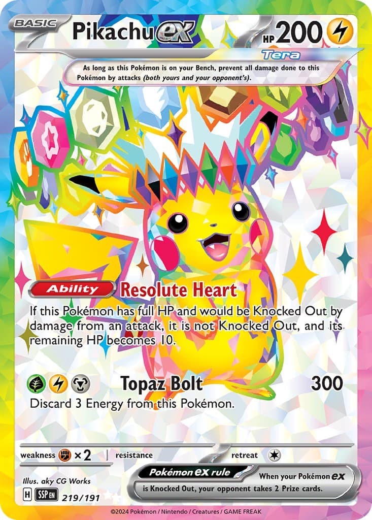 Pikachu ex - Image 1