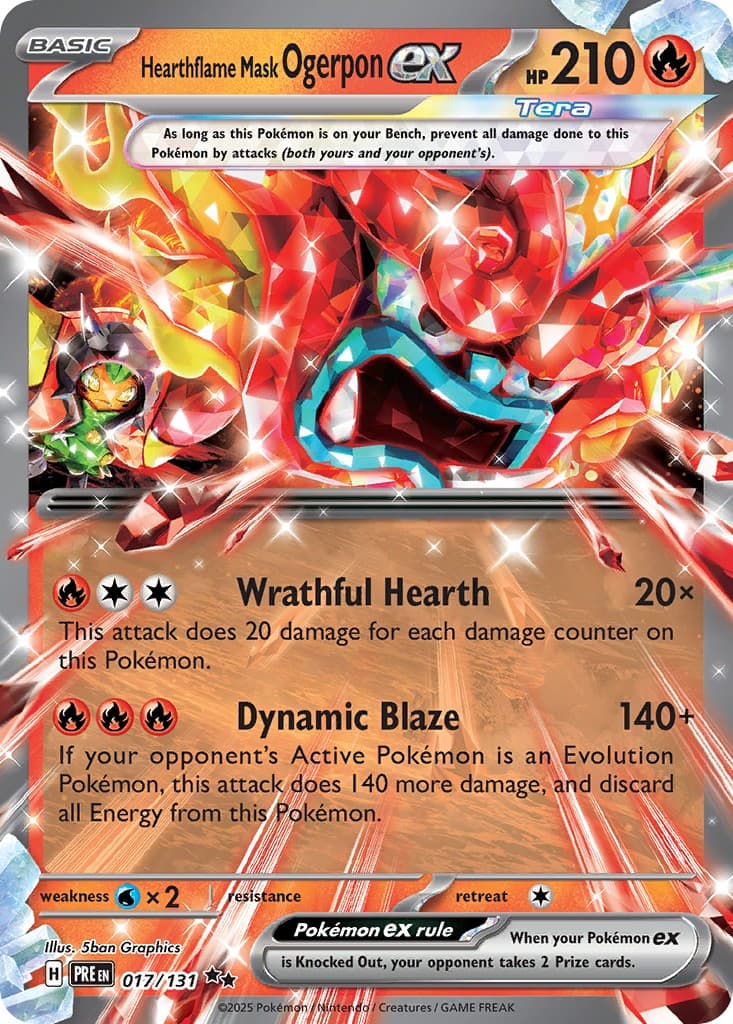 Hearthflame Mask Ogerpon ex - Image 1