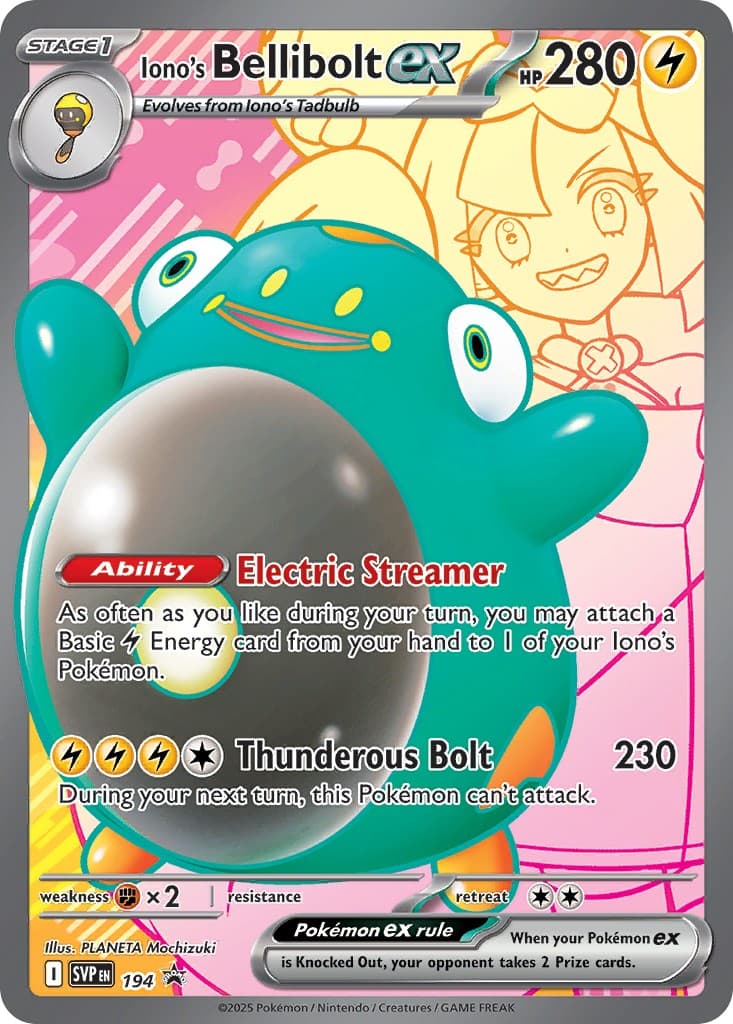 Iono's Bellibolt ex - Image 1