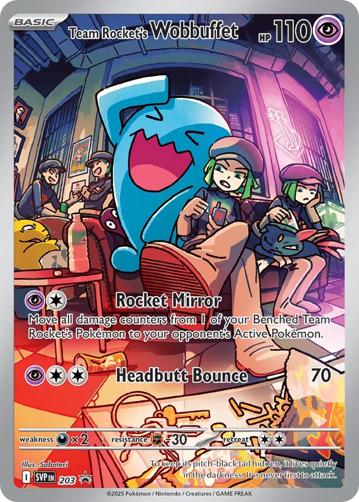 Team Rocket's Wobbuffet - Image 1